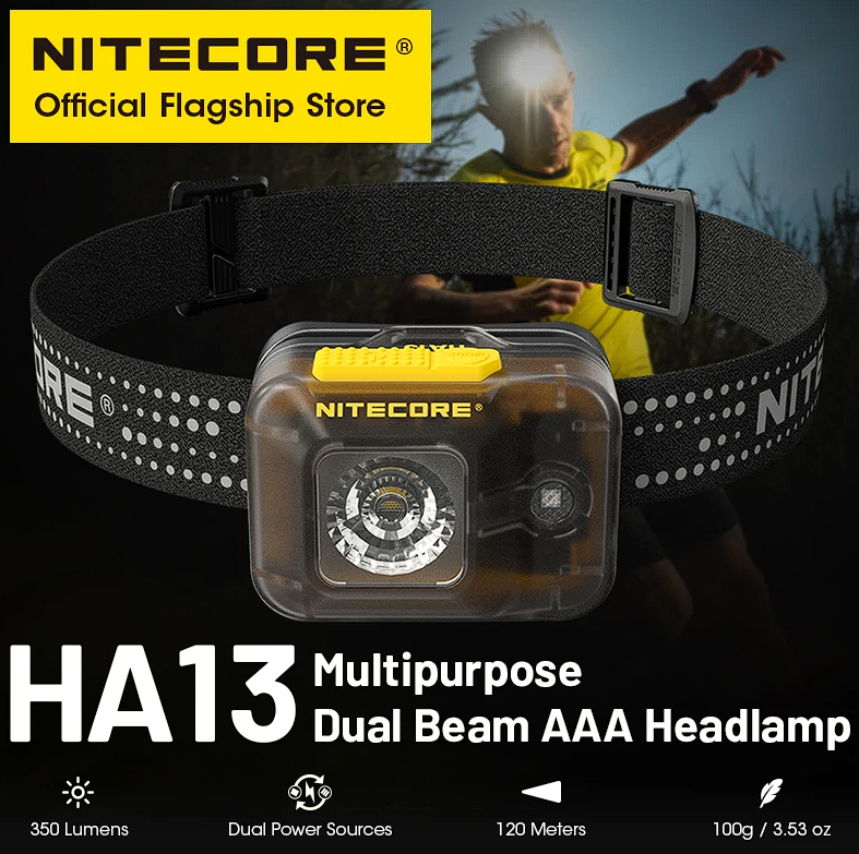 Налобный фонарь NITECORE HA13 — изображение 2