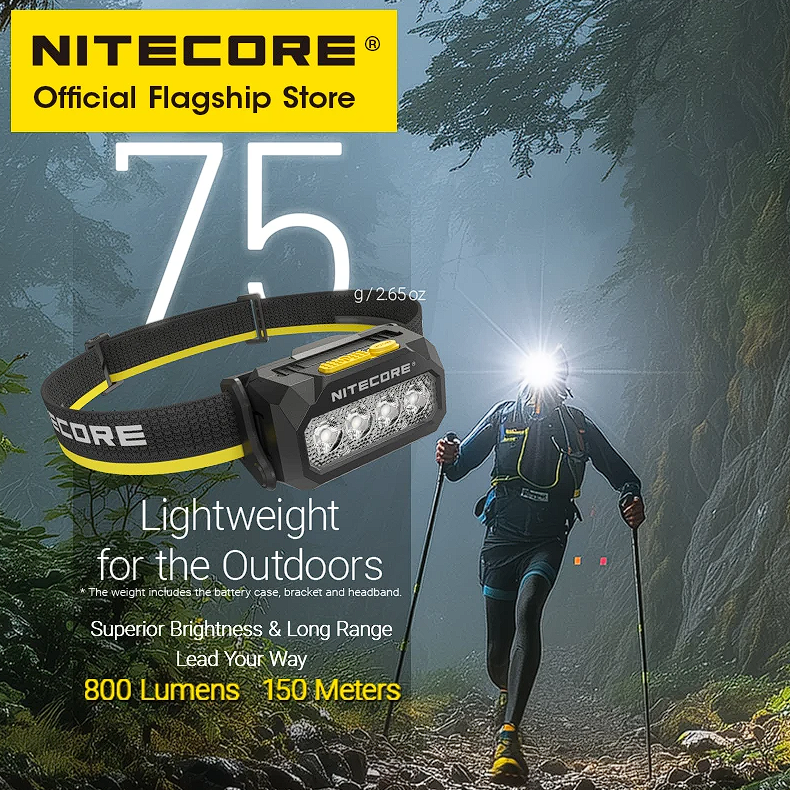 Налобный фонарь NITECORE HA27 UHE — изображение 3
