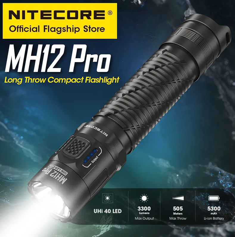 Ручной фонарь NITECORE MH12 PRO — изображение 2