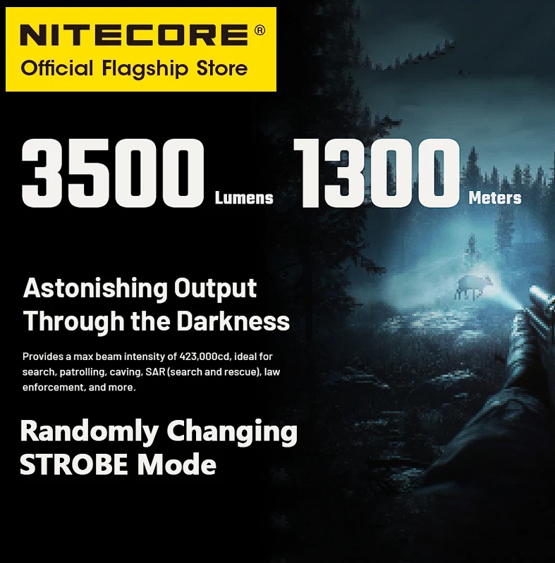 Ручной фонарь NITECORE MH40 PRO — изображение 4