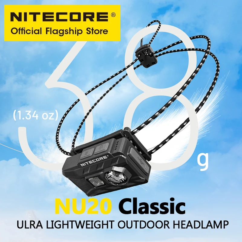 Налобный фонарь NITECORE NU20 — изображение 2