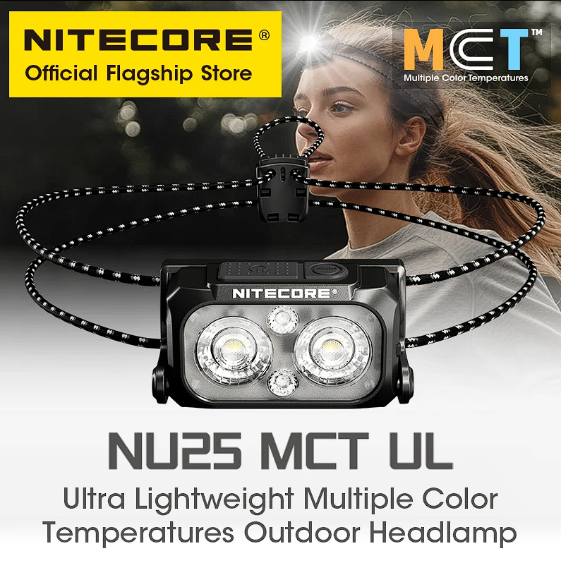 Налобный фонарь NITECORE NU25 MCT UL — изображение 2