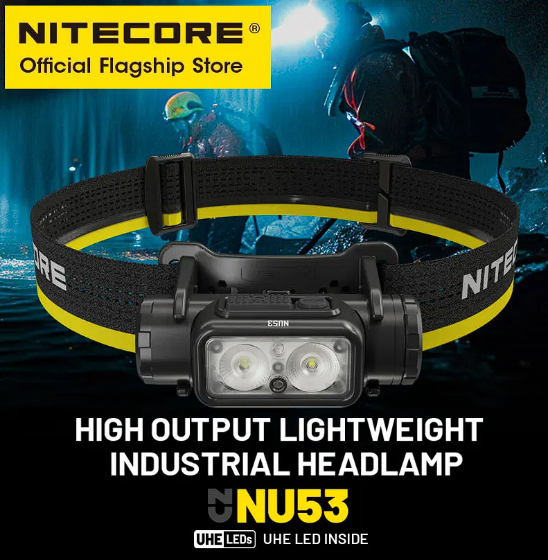 Налобный фонарь NITECORE NU53 — изображение 2