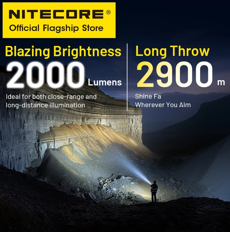 Ручной фонарь NITECORE P40 — изображение 3