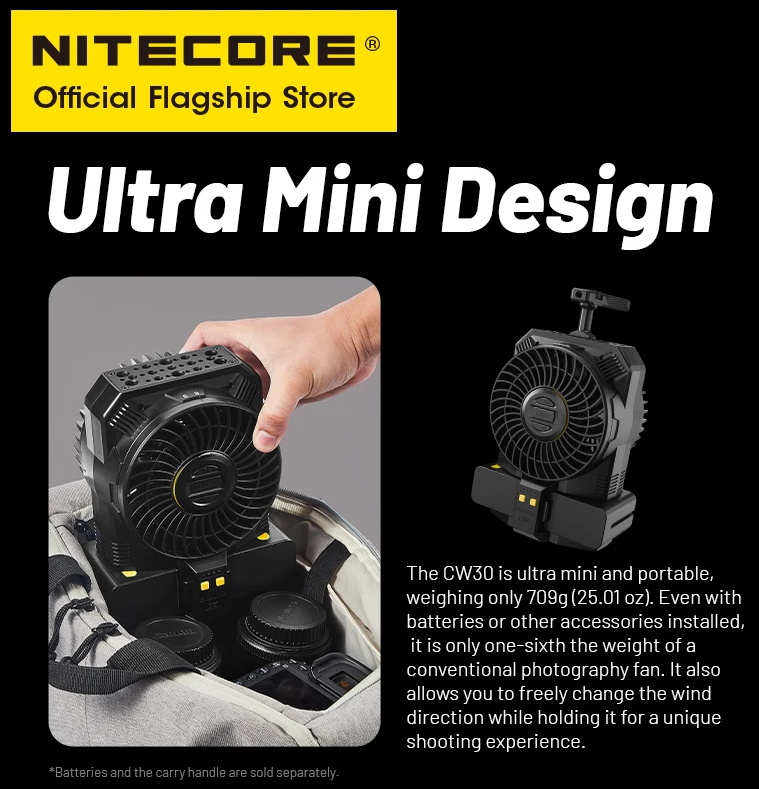 Вентилятор NITECORE CW30 — изображение 4